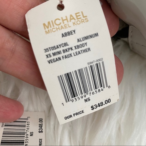 Michael Kors abbey xs Minnie backpack Xbody bag - Picture 15 of 17